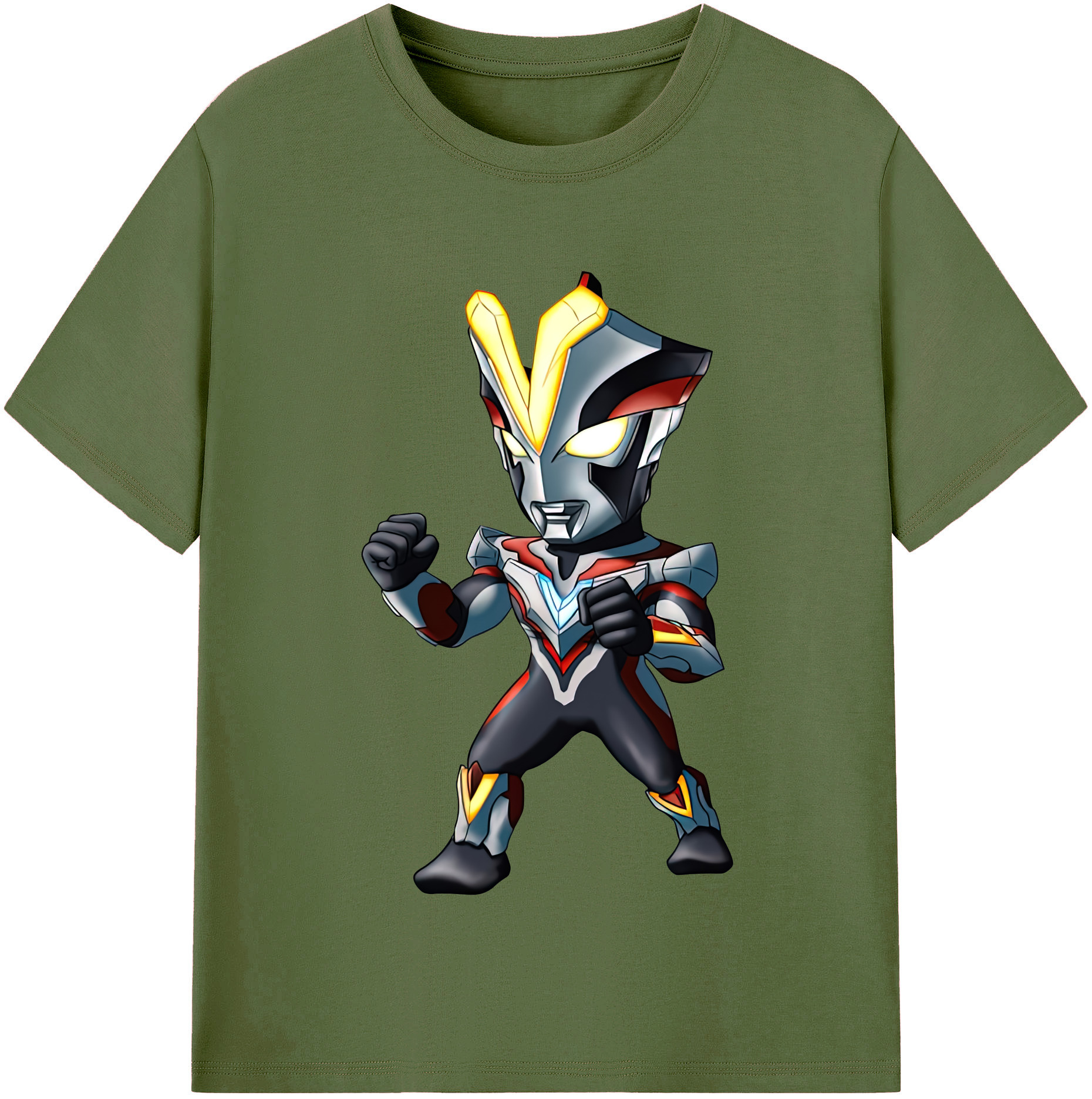 （画像用） ウルトラマン Ultraman 綿100％半袖Tシャツ（フロントプリント）
